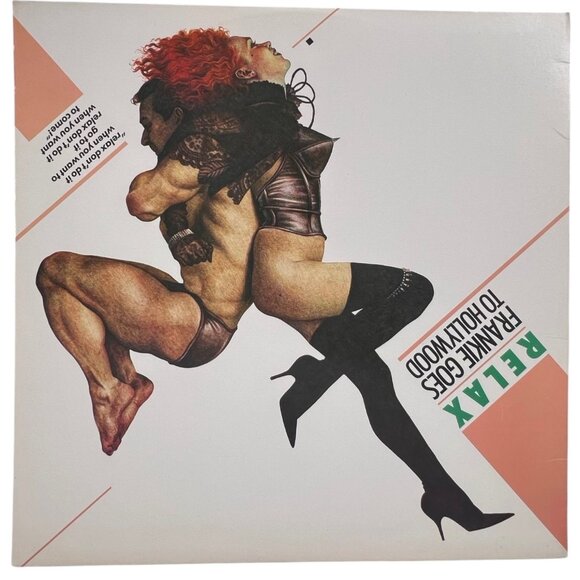 Frankie Goes To Hollywood Relax 12" Vinyl Record Island/ZTT 45 RPM 1983 Stereo - Picture 2 of 5